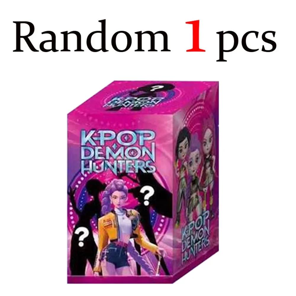 6 шт./Набор K-pop Фигурка Охотников на демонов Игрушка Мультяшная Руми/Мира/Зои Фигурка ПВХ Настольное украшение Модель Кукла Игрушка Подарок для фанатов