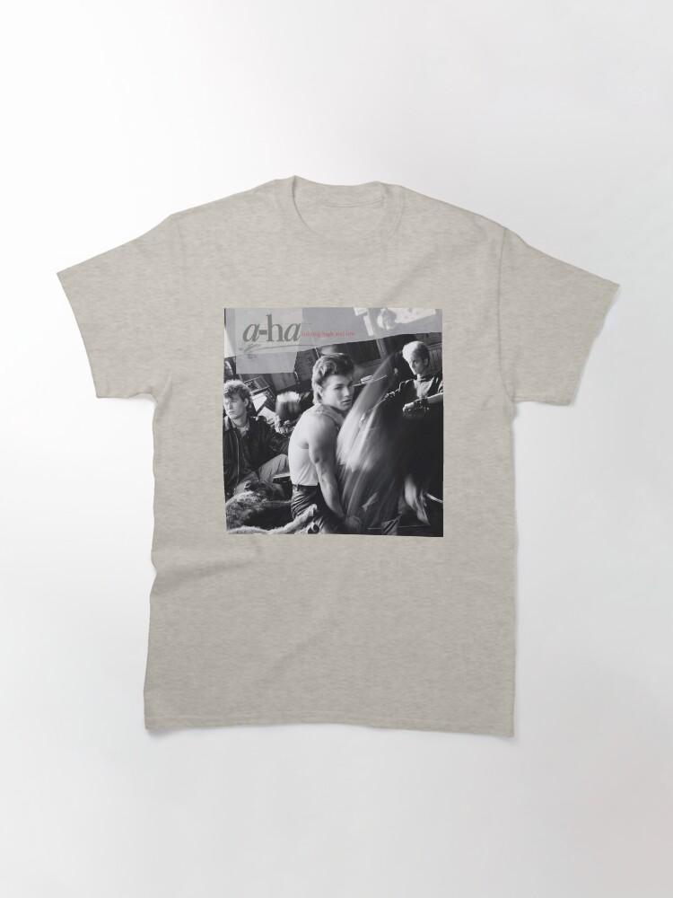 a-ha Vintage Gifts Gearrup Aha High And Low Live Classic T-Shirt