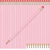 Outus 24 штуки круглых карандашей HB графитовых карандашей деревянных карандашей с ластиком милый набор карандашей для школы рисования эскизов свадьбы офиса