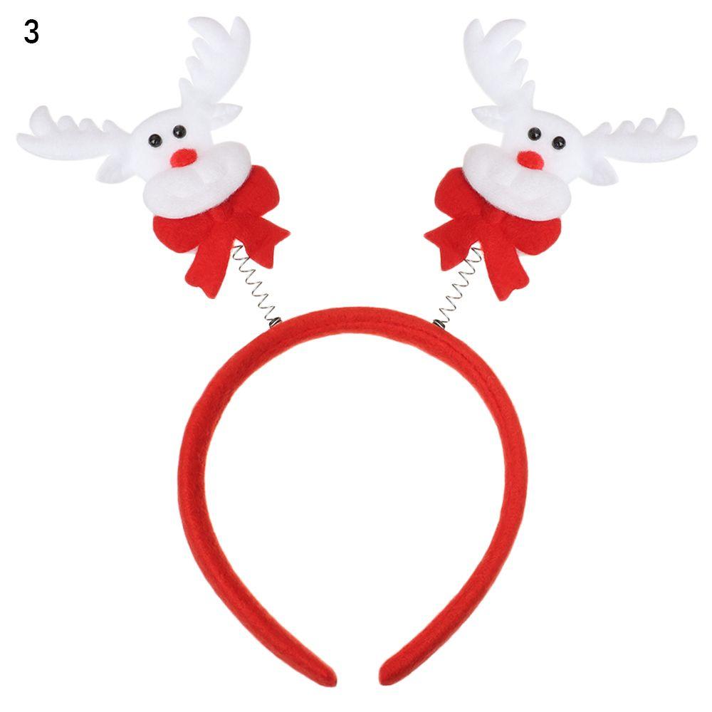 Аксессуары для волос Рога оленя Головные уборы Рождественские украшения Рождественские повязки на голову Рождественский ободок для волос