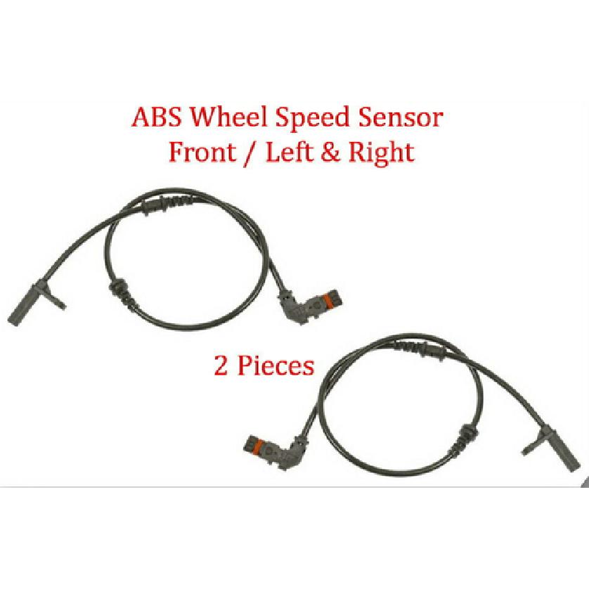 2x ABS Wheel Speed Sensor Front L&R Fits:OEM#2049052905 C250 C300 C350 2008-2015
