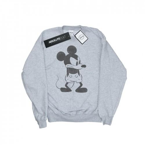 Disney Mens Mickey Mouse Angry Sweatshirt