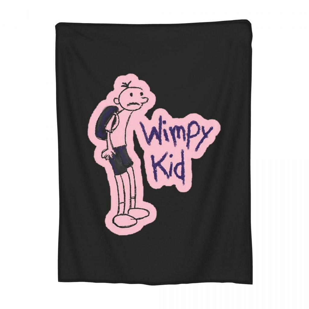 I Read Diary Of A Wimpy Kid World Book Day Blanket Soft Warm Flannel Throw Blanket Cover for Bed Picnic Travel Home Couch