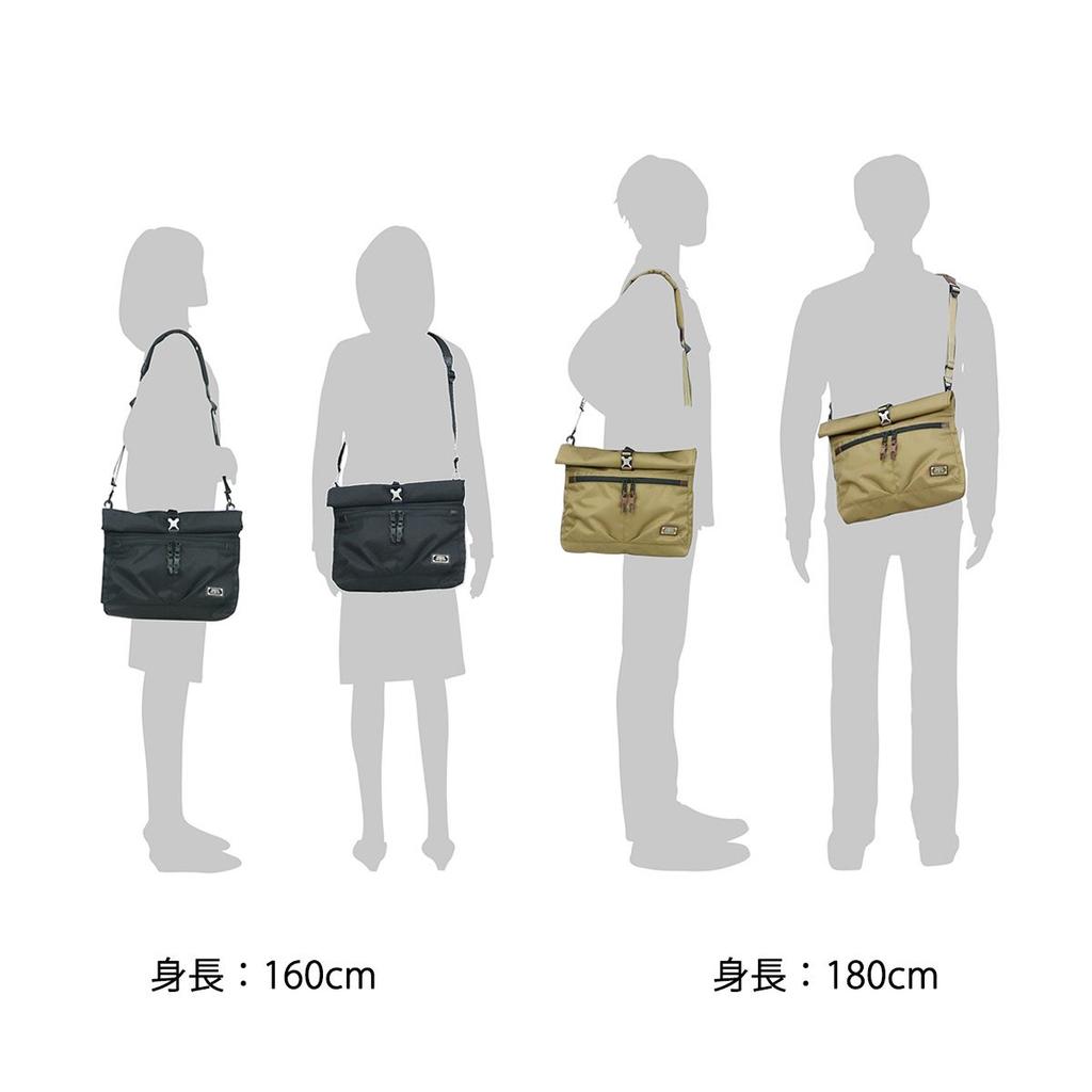 ASSOB CORDURA DOBBY 305D Shoulder 061414 Bag, Black,