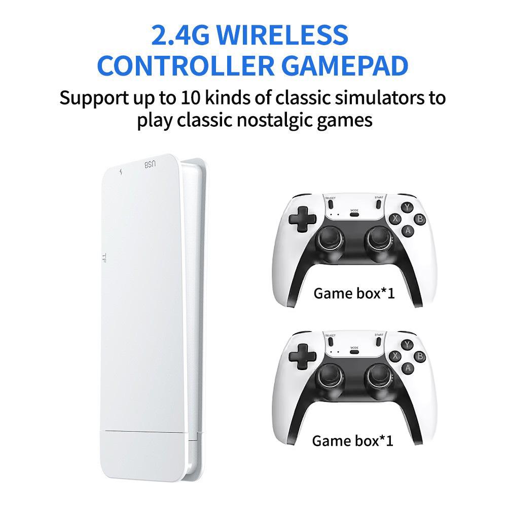 Игровая консоль Crossm15 Retro HD 4K HDMI Беспроводная с двумя игроками Аркадная