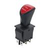 Переключатели тумблеры KCD4-604-6P DPDT 6-контактные с фиксацией, Вперед-Стоп-Назад, 125В 250В, для дистанционного управления, ручки автомобилей, лодок, переключатели батарей5