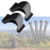 Light Weight Durability Handlebar Kit Risers Set Motorcycle Handlebar Riser for Long Distance Cyclists