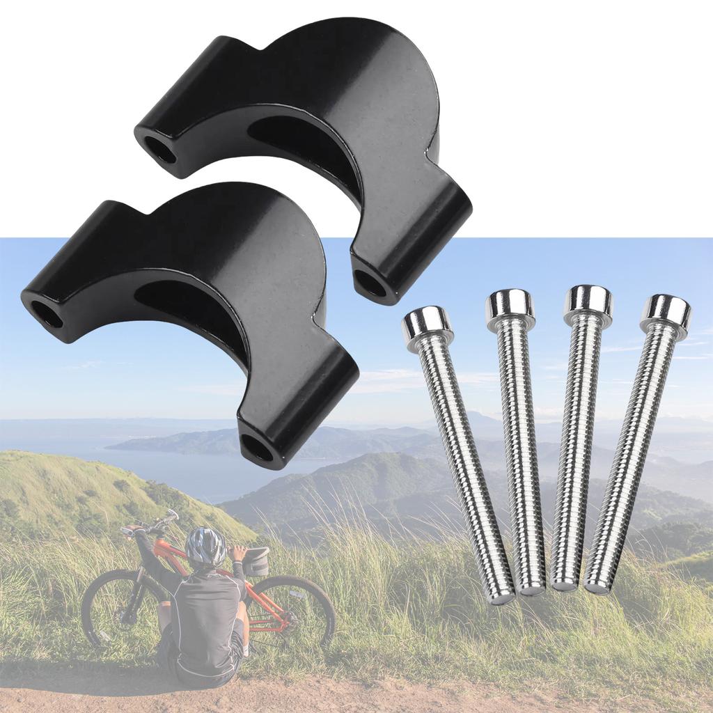 Light Weight Durability Handlebar Kit Risers Set Motorcycle Handlebar Riser for Long Distance Cyclists