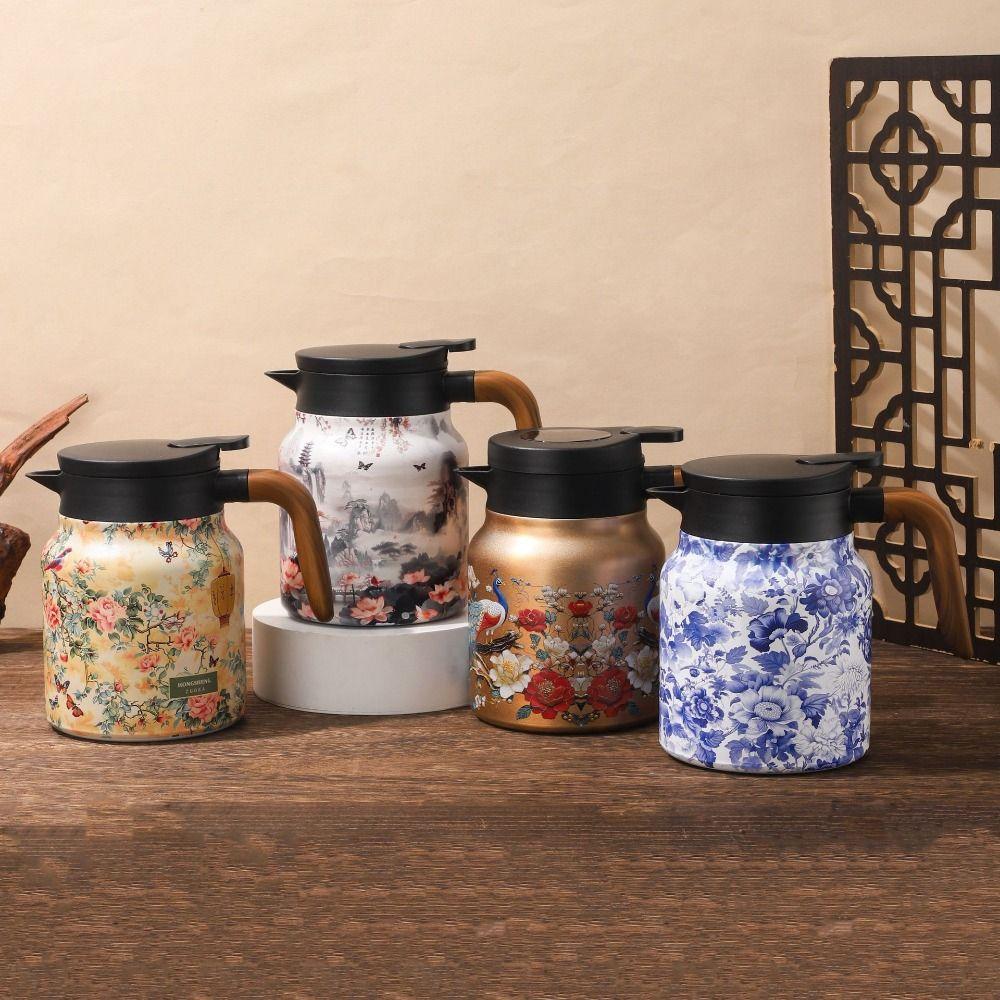 Built-In Filter Tea Kettle Stainless Steel Mini Hot Tea Pot Tea Infuser Stewed Tea Maker Family