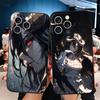 Мягкий чехол для телефона Albedo O-Overlords Аниме для iPhone 16 16E 17 Air 15 Pro Max 14 Plus 13 Mini 11 12 7 Черный чехол Задняя панель