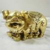 Brass Caroline Brown Copper Lucky Twelve Zodiac Cute Pig Crafts Ornaments Living Room Decoratio