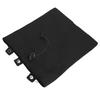 Dump Pouch Black Drawstring Pouch Large Capacity Oxford Cloth Easy Attach Combat Bag for Hiking Cycling Camping
