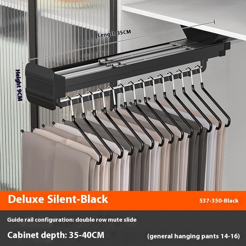 Telescopic Clothe Hanging Rod Hanging Clothes and Trousers in Home Wardrobe Multi-functional Storage and Pull-out Clothes Hanger