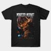 Мужская черная футболка с принтом Группа Monster Magnet Печать методом термопереноса без вырезания Хлопковая футболка