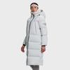 Унисекс длинная пуховая куртка с капюшоном HOTSUIT