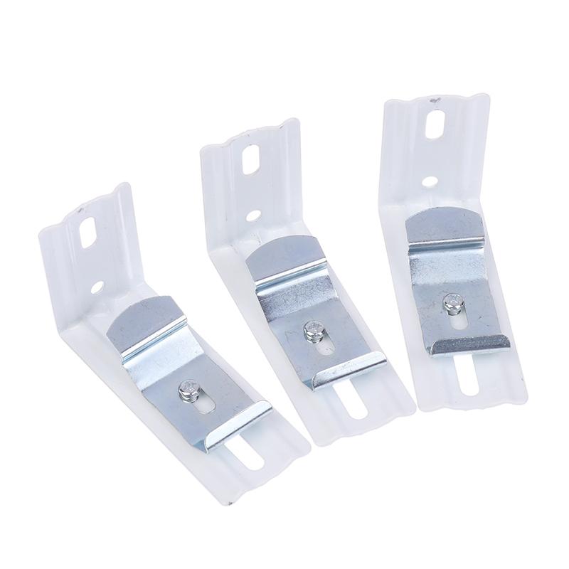 1/2 шт. 3-дюймовые металлические крепежные клипсы для вертикальных жалюзи, держатели для крепления рулонных штор и занавесок
