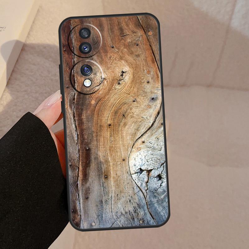 Текстура дуба Чехол для Honor Magic 5 6 7 8 Pro Для Honor X9d X9a X9b X9c X8c X8b 50 70 90 200 400 Lite Win