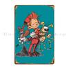 Spirou Marsu And Spip Metal Sign Designs Living Room Decoration Garage Garage Tin Sign Poster