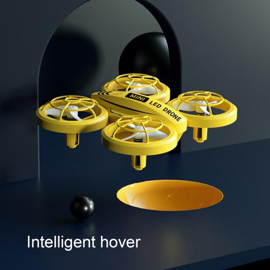 Kids Mini Drone Remote Control Colorful LED Quadcopter 360° Flip Children Shockproof