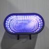 Настенный держатель для ключей от машины в гараж с LED-подсветкой, 2 крючка, органайзер для ключей от машины для прихожей дома или декора гаража