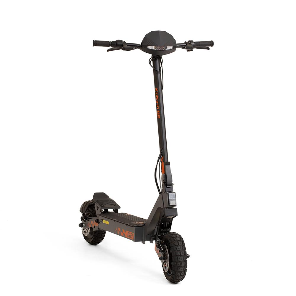 KuKirin G2 Multi Terrain Folding Electric Scooter 800W Motor 48V15AH Battery City Commuting Escooter 10 Inch Road Tires Outdoor E-Scooter