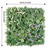 Artificial Plant Wall Panels 50x50 Cm Greenery Grass Wall Backdrop Decoration Faux Ivy Leaves Outdoor Privacy Fence Covering