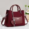 Pu Material Casual Single Shoulder Handbag With Zipper Pocket For Daily Use