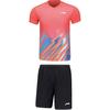 Li Ning Badminton Series Color Block удобный спортивный костюм для соревнований повседневный унисекс спортивная одежда AATU031-4