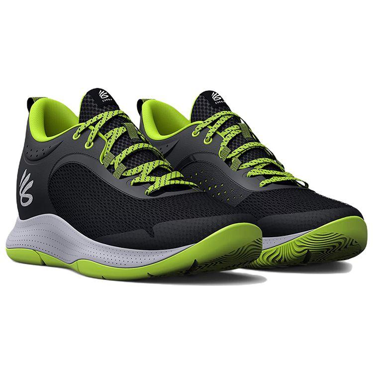 Under Armour Кроссовки Curry 3Z6 Черные Зеленые Мужские 3025090-001