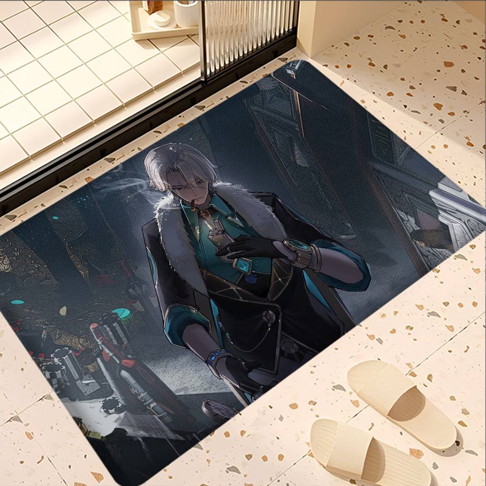 Игровой персонаж Авентурин Входной коврик в скандинавском стиле Домашний придверный коврик Коврики для ванной-туалета Коврик для декора спальни/отеля