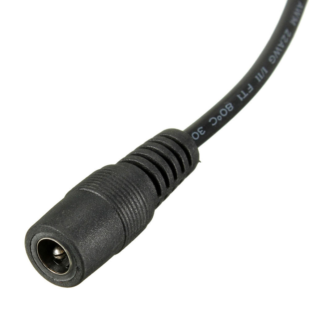 3M 5M DC 12V профессиональный черный высококачественный адаптер для камеры видеонаблюдения для домашней безопасности удлинительный кабель питания