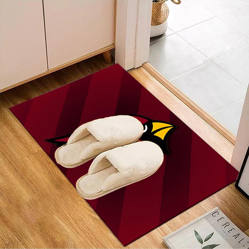 Cardinals Team Spirit Rug Game Carpet, Floor Mat for Bedroom Living Room Entryway Rug, Home Decor Idea Gift for Christmas birthday