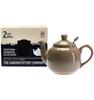 This 600ml, taupe stoneware teapot from the home of authentic British black tea, features a charming rounded shape and includes a fine-mesh stainless
