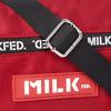 Milkfed Line Logo Red Sacoche, 03194044,