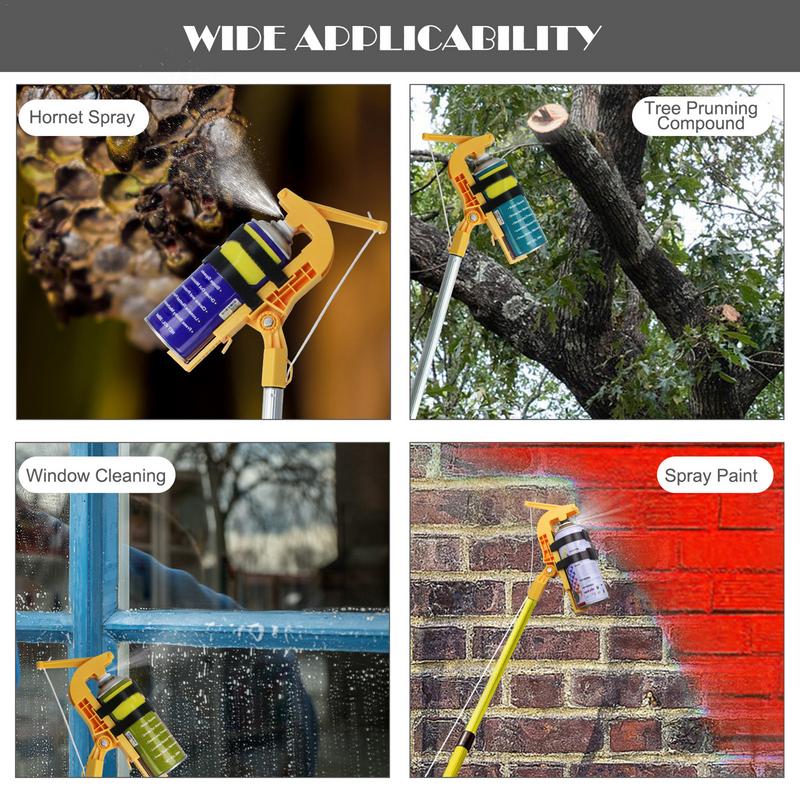 Насадка-удлинитель для аэрозольного баллончика Регулируемый кронштейн-распылитель Адаптер Регулируемый угол Удлинитель для распыления Баллончик с аэрозолем для осиного гнезда