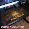 Sydney Roosters Customized Name Text Mouse Pad, Large Desk Mouse Mat Personalized Home Office Present