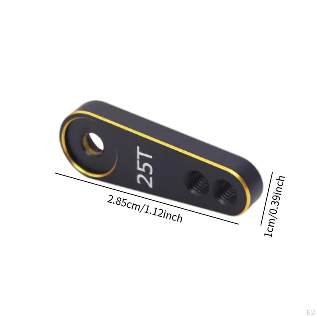 25T Servo Arm RC Аксессуар Замена Пульта Дистанционного Управления Автозапчасти Сервер Коромысло Рулевое Управление для