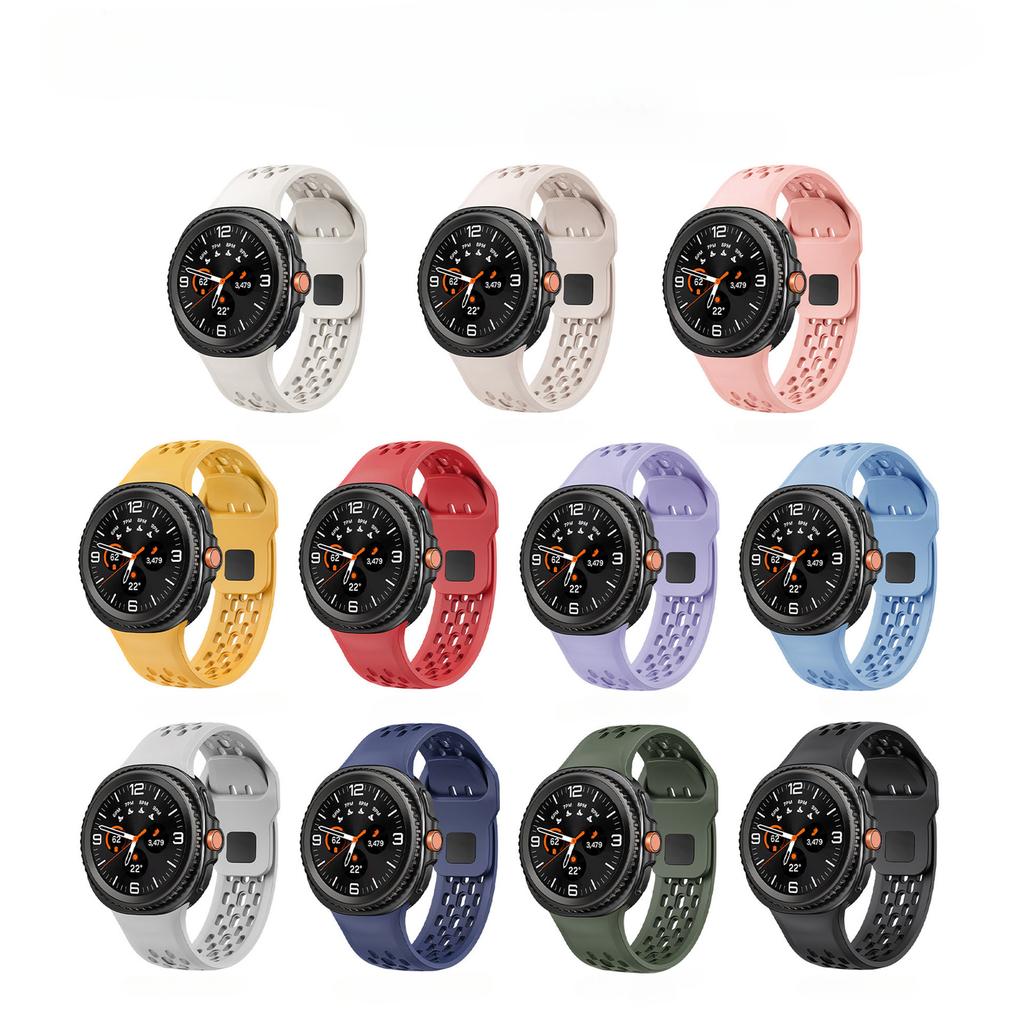 Silicone Strap for Samsung Galaxy Watch 8 40 44mm/ Sport Mesh Reverse Buckle Men Women Band for Samsung Galaxy Watch 8 Classic Band