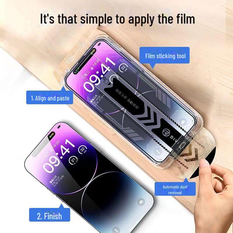 Легко наносимое защитное стекло от пыли для iPhone 12 Pro Max