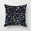 New Blue Geometric Peach Leather Velvet Pillow Case Home Fabric Sofa Pillow Cushion Cover