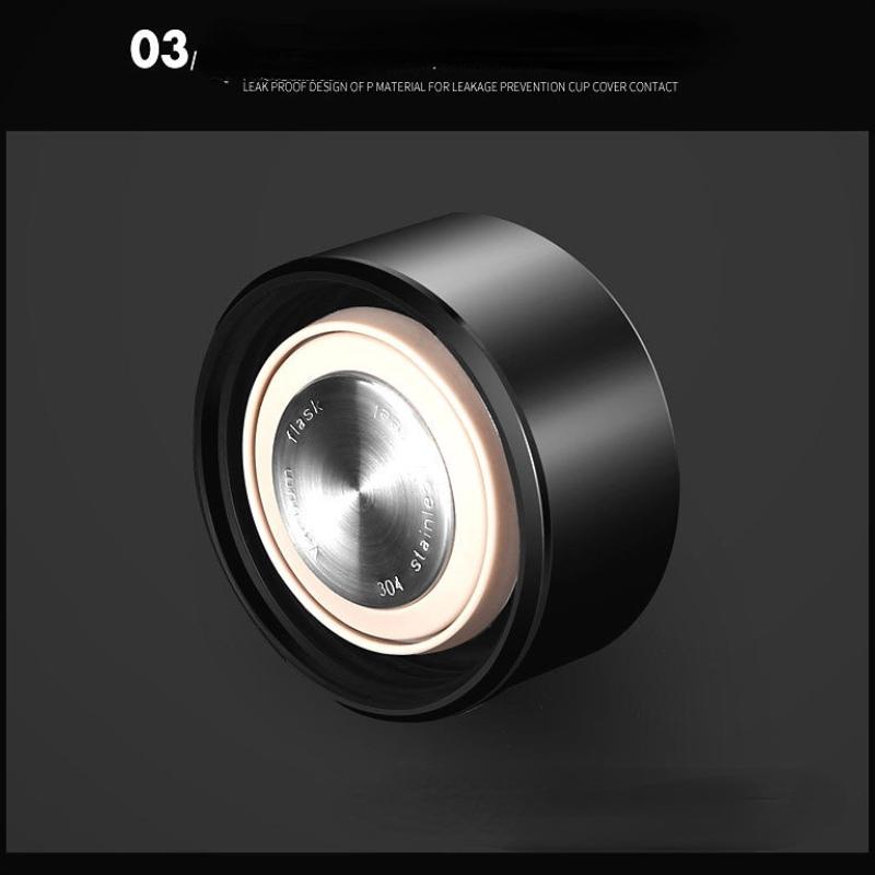 Многоцелевая портативная термокружка с интеллектуальным управлением 500 мл Вакуумные фляги Портативная термокружка из нержавеющей стали Бутылка для воды Офисная термокружка