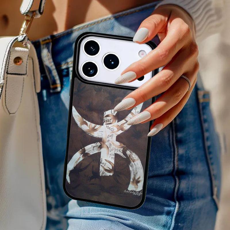 Amazigh Berber Flag Phone Case For iPhone 17 Air 14 15 13 12 Max Cover For Apple 14 15 16 16e 11 Pro Max Plus Coque