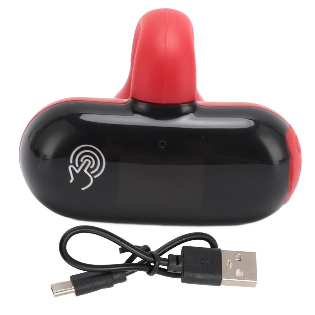 Беспроводные наушники-клипсы с открытым ухом Bluetooth 5.2 с костной проводимостью, безболезненные, сверхдлительное время ожидания, спортивные наушники-клипсы с цифровым дисплеем