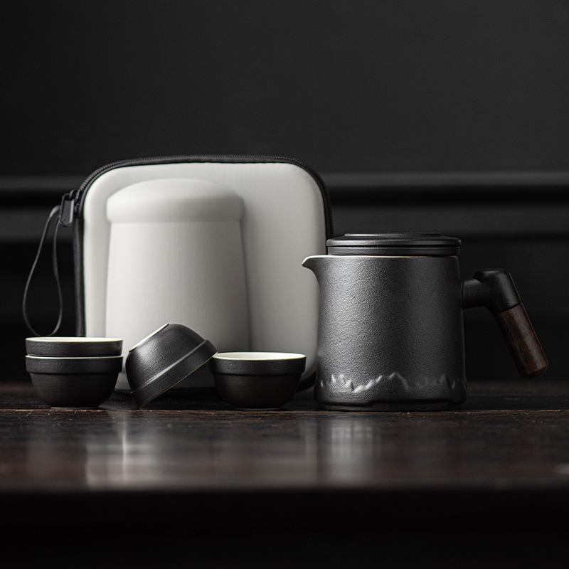 Corporate Business Gift Set Practical Coarse Pottery Cup Company Holiday Annual Meeting Opening Event Side Gift Team Building Gift