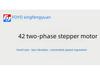 42 шаговых двигателя крутящий момент 0,4 Нм 24 В для 3D-печатных, дозирующих и гравировальных машин