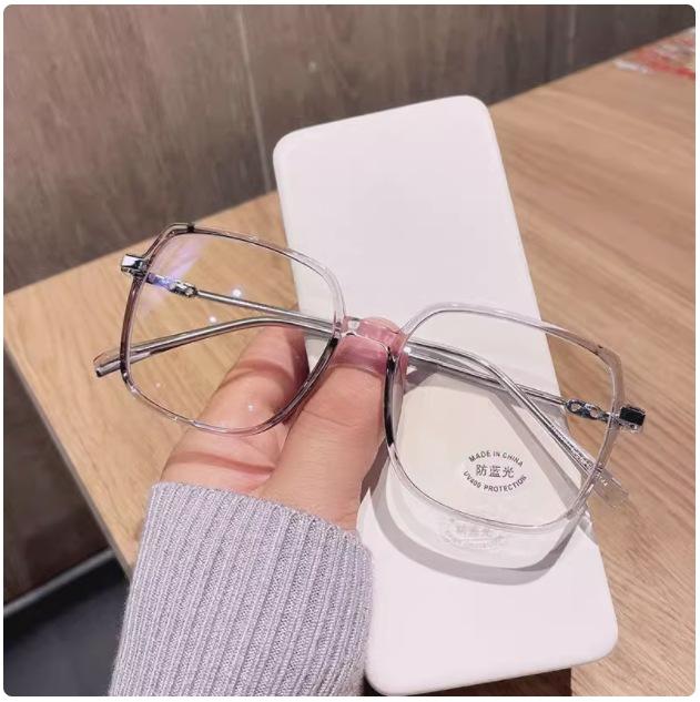 Антисиние очки, Защитные очки для женщин с круглым лицом, Очки для защиты от радиации при близорукости, Оправа для женских очков, Очки для больших и тонких близоруких очков