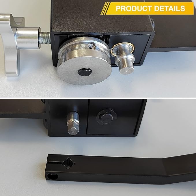 Qiilu Трубогиб Вальцовка для Формирования Бортиков Труб Инструмент для Вальцовки Стальных Труб для и Труб Большего Диаметра Инструмент, Машина, 5/8"