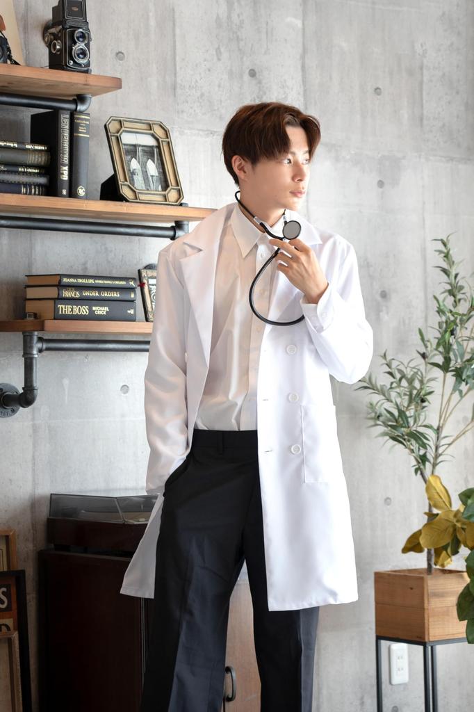 Clearstone MEN Cosplay Halloween Super Doctor Unisex White