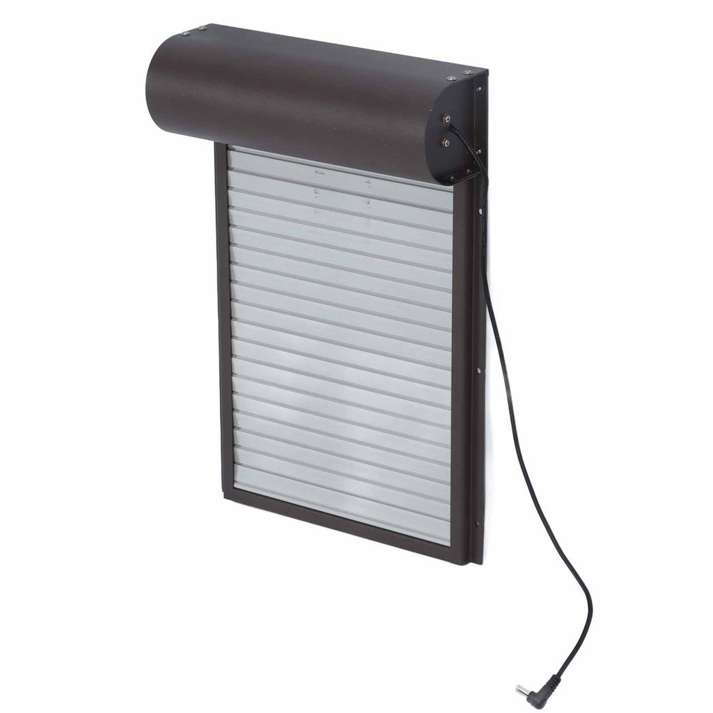 Автоматическая дверь для курятника, работающая на солнечной энергии, металлическая рулонная штора, дверь для курятника с таймером для