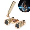 Театральный бинокль с линзами 3x25, ретро-металлический корпус, мини-театральный бинокль с